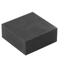 Smooth Graphite Block 70x70x70mm for industrial and lab use, durable graphite electrode plate with high electrical conductivity, 1 piece