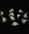 Ten Pairs Nylon RC Boat Propellers, Two Blade CW CCW Set For RC Boats And Ships, Fits 1.95mm Hole And 2mm Shafts