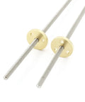 Stainless Steel Trapezoidal Lead Screw 300mm With Brass Nut Pitch 1mm Lead 1mm or 2mm For DIY Home Improvement Linear Guides High Precision Easy Install, two lead screws with brass nuts