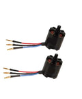 Two 920KV Brushless Drone Motor CCW Replacement For S500 V2 And X500 Kits showing wires and connectors.