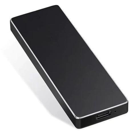 2TB Go-To External SSD Drive For Photos And Videos With USB 3.1 Type-C Ultra Fast Plug And Play Portable Storage Shock-Resistant Black