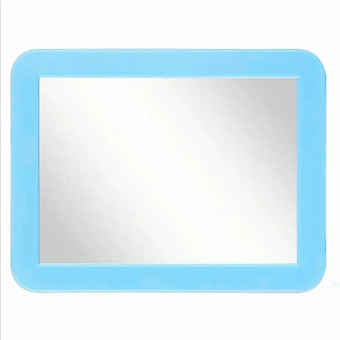 Magnetic Locker Mirror Pack 10 Blue Real Glass 5 By 7 Inches with clear view and strong magnetic backing
