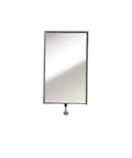 Pro Grade K-2HD Replacement Mirror Head for Rectangular Telescoping Inspection Mirror, 2 and one eighth inches by 3 and one half inches