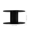 Super Slick Empty Cable Winder Reel 165mm Plastic Cord Organizer for tangled wire storage, showing 165mm black plastic construction.
