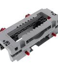 Dual Clamping Door Hinge Jig Plus Hinge Mortiser For Standard Doors Easy Setup Complete Installation Kit in grey plastic