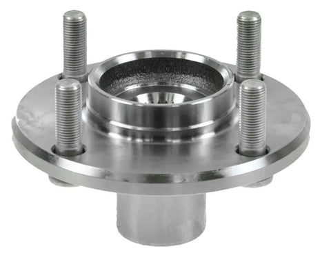 Close-up of Front Wheel Bearing And Hub Kit For 1999 2002 Infiniti G20 And 1998 2001 Nissan Altima Showing Metal Hub Design