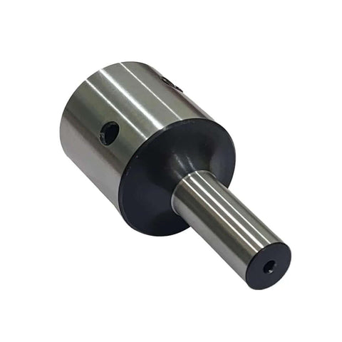Side view of annular cutter holder with 1/2 in shank, tool steel, hard and ground, lock screw