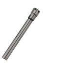 Hardcore C12 ER8 Collet Chuck With 12mm Straight Shank Extension Rod For CNC Mills And Lathes, showing steel body and precision grip.