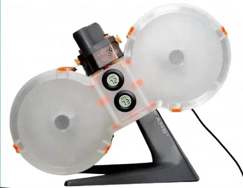 Spool Housing Kit for Lite Mini Filament Dryer A1 and A1 Mini Keeps Filament Dry with Four Spool Housings, Four Hygrometers
