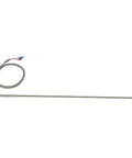 Thermocouple Temperature Sensor With 1.5m Metal Screened Cable, 400mm Flexible Probe, Sheathed WRNK-191, 3mm Diameter, High Precision Sensor