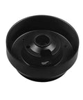 Short Hub Steering Wheel Adapter for SRT 4 170H Setup shown in durable black aluminum designed for easy install