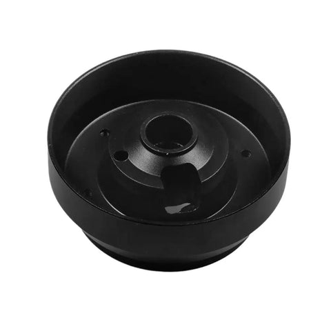 Short Hub Steering Wheel Adapter for SRT 4 170H Setup shown in durable black aluminum designed for easy install
