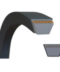 Heavy Duty V Belt Replacement For 532131264 531005026 And 544238901 cross-section view