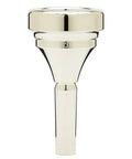 Classic Tuba Mouthpiece Silver Plated 3 Small Shank For Rich Warm Tone And Smooth Response Barrel Backbore Delivers Clear Precise Sound For Solo Band Or Orchestra Built For Pro Level Play And No Fuss Setup. silver-plated tuba mouthpiece, front view