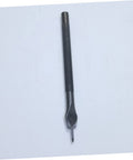 Single tool from 4 Piece Diamond Prong Leather Chisel Hole Punch Kit For Diy Leatherworking 3mm Holes Black Handy Leather Craft Tools
