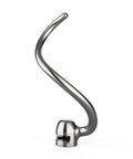Dough Hook Replacement For 5 Quart And 6 Quart Bowl Lift Stand Mixers Made Of Stainless Steel, angled view