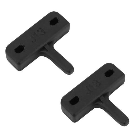 Two Pack Greenhouse Window Stay Kit for Secure, No Fuss Windows and Vents, Sturdy Plastic Fasteners With Flat Pegs, Easy Install, Adds Security and Prevents Damage to Your Garden Shelter