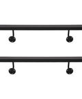 Built Like A Tank Wall Mounted Stair Handrail In Rustproof Stainless Steel And Sleek Black Finish Heavy Duty Safety Grab Bar simple design