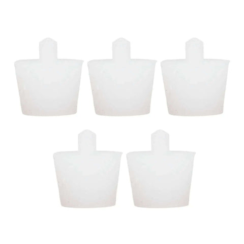 Get This Fafeicy Silicone Tapered Plug Kit With 20 High Temp Masking Plugs For Powder Coating Projects And Painting Sheltering Tasks To Seal Openings Like a Boss. white silicone tapered plugs, 5 pieces