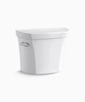 1.28 GPF Toilet Tank Only White With Left-Hand Chrome Trip Lever, Compatible With K-4199 Bowl For Highline Toilets Or K-5393 Bowl