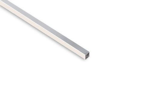12 Gauge 925 Sterling Silver Wire Dead Soft Square Made In USA 5 Ft for DIY jewelry making, showing square profile detail, white background