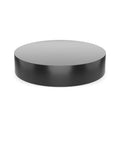 Sorbothane Heavy Duty Vibration Isolation Circular Disc Pad 0.25 Inch Thick 1 Inch Diameter 50 Duro Pack Of 8 black disc