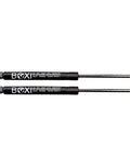 Direct Fit Heavy Duty Pair Liftgate Lift Supports For Chevy Astro 1990 To 2000 And GMC Safari 1992 To 2000 Van Gas Shock Struts, black, pair, 21.22 in extended