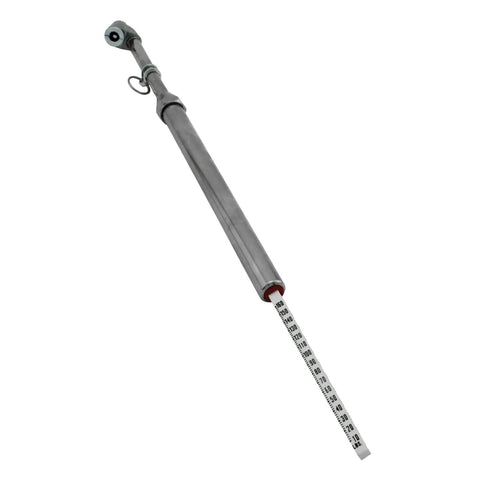 Dual Head Tire Pressure Gauge With Plated Brass Tube, 12.75 Inch Reach, Easy Read 1-160 PSI, Dual Chuck No-Fuss Access Inner And Outer Valve Stems, Fast, Accurate Readouts For Cars, Trucks, And SUVs.