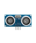 Front view of 5-Pack HC SR04 Ultrasonic Ranging Module Plus with UART I2C and 1-Wire Support, 2.8V-5.5V Trigger and Echo, 4M Range