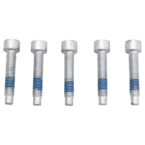 Five metal bolts with blue threadlock visible, possibly related to 2 Pack Front Wheel Hub And Bearing Assembly For Ford Transit.