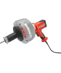 Tough As Nails Air Powered Drain Cleaner Snake For Knocking Out Stubborn Sink And Pipe Clogs K 45 230 Volt Hand Pump Tool Built In Usa For Tradesmen showing drain cleaning machine
