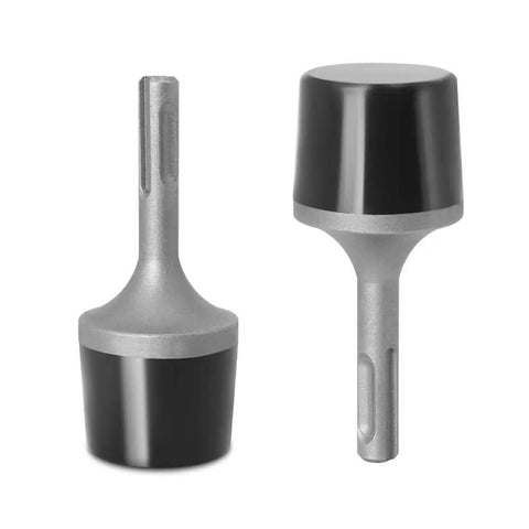 Beefy Pro Grade Heavy Duty Rubber Hammer Heads For Electric Hammers, Scratch Resistant, High Impact Rubber Bit, SDS Plus Shank