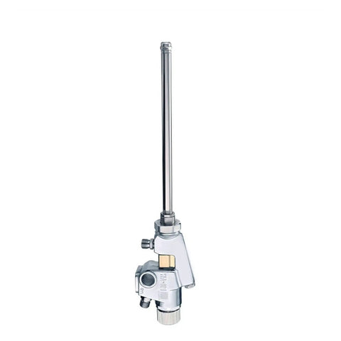 Heavy Duty 0.8 Mm Stainless Steel Long Tube Spray Gun And Sand Blaster for inner wall paint, featuring a long nozzle and durable construction.