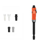 Rock Solid Air Die Grinder Straight Shaft 23000 RPM Pneumatic Rotary Tool with EZ Collet Chuck, featuring adjustable components.