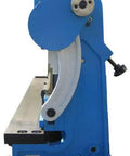 Side view of 52 Inch 16 Gauge Sheet Metal Shear Finger Pan Box Brake And Slip Roll Roller 3 In 1 Heavy Duty Fabrication Machine
