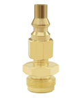 Quarter Inch Quick Connect To 1-20 Male Cylinder Thread Propane Adapter Fitting For 1 Pound Bottle Ideal For RV Camper Portable Grill And Stove