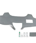 PIT66 TPE dash cover for Toyota Camry instrument panel, gray; fits 2007–2011 with adhesive kit