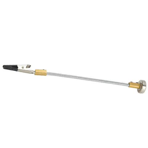 Top Pick Flexible Third Hand Tool With Magnetic Base For Soldering And PCB Work, bendable metal arm with alligator clip.