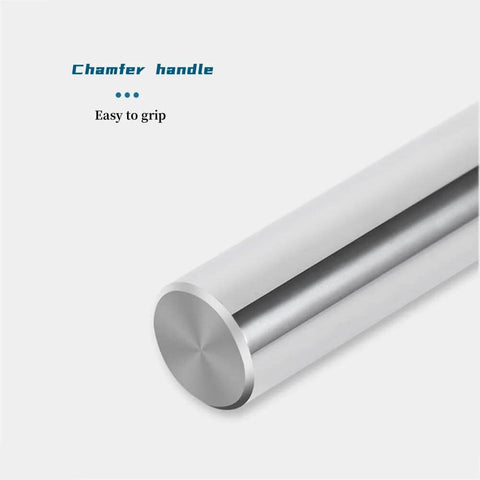 1/2in carbide square end mill bit, AlTiN-coated, side view; for alloy and hardened steels, 2-pack