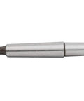 FtVogue 45# Steel Drill Chuck Arbor With MTA2 B16 MT Taper Shank And B16 Taper Hole, Hrc55 hardened steel drill chuck arbor side view.