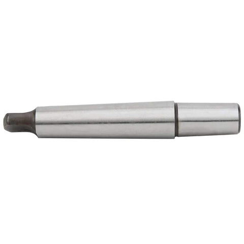 FtVogue 45# Steel Drill Chuck Arbor With MTA2 B16 MT Taper Shank And B16 Taper Hole, Hrc55 hardened steel drill chuck arbor side view.