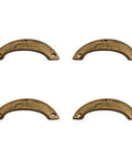 Badass Antique Iron Drawer Pull Featuring Slick Rust Living Finish Heavy Duty Zinc Construction Black Powder Coated Surface - Set of 4