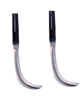 Two Pack Ergonomic Reaping Hook For Effortless Mowing And Weeding In Gardens And Farms With A Comfortable Grip