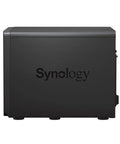 Top Tier Twelve Bay Network Attached Storage Server Powered By Six Core Xeon Processor With Forty Eight Gigabytes Ram And Ninety Six Terabytes Ssd Drive Built Different For Killer Performance Daily - black tower side view.