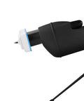 1.25 Inch USB Eyepiece Camera for Telescopes Real Time View on Laptop attached to a telescope, side view showing connection
