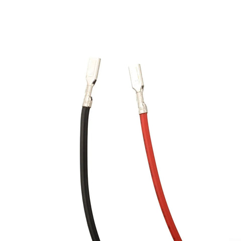 Essential 30Pcs Female Spade Connector Kit For Splicing Car Audio Wiring Harness Repair With Tinned Copper Terminals In 2.8mm And 4.8mm Sizes Perfectly Red Or Black Nylon Insulation For Quick Electrical Work, red and black crimp terminals