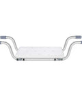 Heavy Duty Aluminum Bath Bench Seat For Tub Adjustable Width 22.8 To 34.6 Inches Fits Most Tubs Supports Up To 260 Lbs