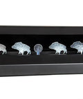Portable Full Metal Quad Hog Target Set For Pellet And BB Guns Knock-Down Targets With Center Ring, range-day practice gear