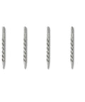 4 Pack Tire Reamer Drill Bits Probes for puncture repair, 6*118 mm 45# steel, for tire plug kits and cordless drills