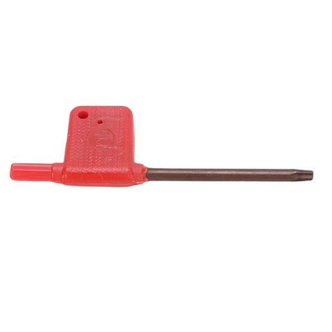 High Speed CNC Milling Cutter Kit With Indexable Carbide Inserts For Face Milling And Precision Machining On CNC Machines Built Tough For Long Lasting Performance Ready To Tackle Tough Materials, red handle with metal shaft tool.